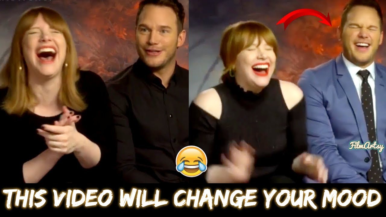 Bryce Dallas Howard Is A Laughing Meme Generator Chris Pratt Cant