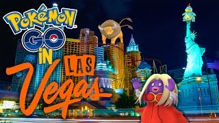 HOW IS POKEMON GO IN LAS VEGAS? LAS VEGAS TRIP DAY #1! - POKEMON GO