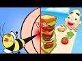 Sandwich Runner game Story new 🤑🎯🆚 help me tricky puzzle game new 2024 🤮🥶👿