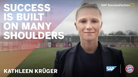 Kathleen Krger  Success is built on many shoulders