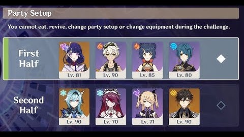 Genshin Impact 2.2 Spiral Abyss - Raiden C0 National & Eula C1 Physical Floor 12 (9 Stars)