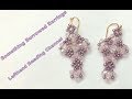 Something Borrowed Earrings--Lefthand beading tutorial