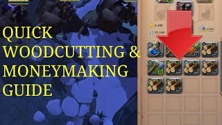 Albion *Quick* Woodcutting & Moneymaking Guide! (Efficient) Tier 2 - Tier 4  - YouTube