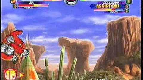 MvC2 Online (360): Brett (Psy/Jin/Tha) vs useleSSSavant (Tha/Ice/Col) 45 .:1.12.11:.