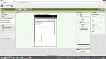 AppInventor - Layout tutorial