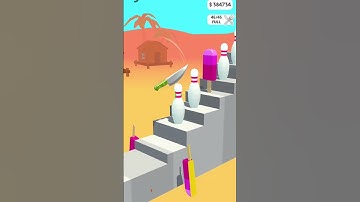 Slice It All Gameplay/Very satisfying and relaxing ASMR Slicing game #shorts #sliceitall #taptapasmr