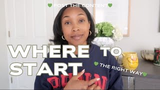 HOW TO CREATE A CONTENT STRATEGY so you can "just post the content"
