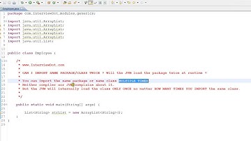 JAVA CAN WE IMPORT SAME PACKAGE CLASS TWICE