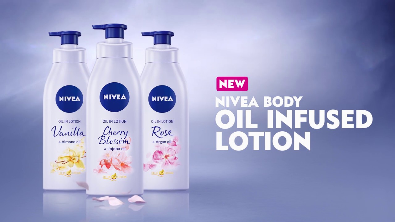 NIVEA Oil infused Lotion YouTube