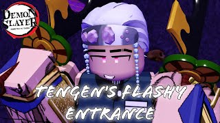 Demon Slayer: Tengen's Flashy Entrance - Roblox Moon Animator