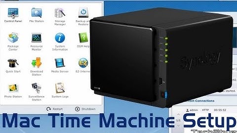 Configuración de la máquina del tiempo de Mac OS X en Synology NAS