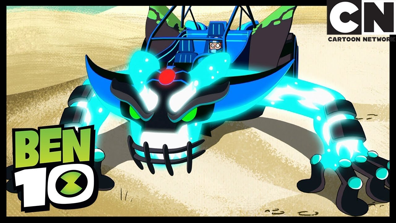 Ben 10 Evil Aliens Take Over The Rustbuggy Franken Fight Cartoon Network Youtube