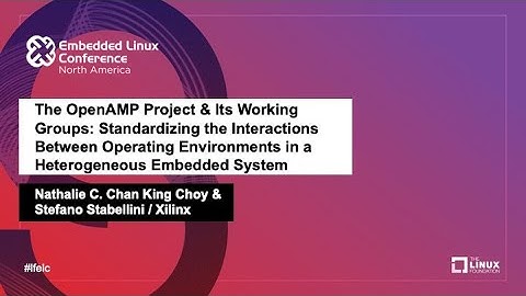 The OpenAMP Project & its Working Groups