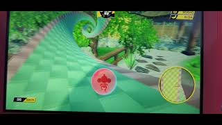 Super Monkey Ball Banana Mania (Switch, 2021) World 7: Bubbly Washing Machine 7-7: Double Spiral