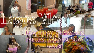 LAGOS BABE VLOG|DETTY DECEMBER |ILASHE BEACH| SUYA IN NIGERIA| KABIYESI| 2023 TRAVEL| 9ja PARTIES