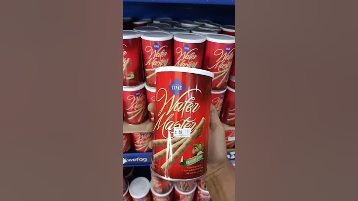wafer master choclate