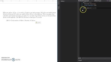 Miles per Gallon of Gas C++