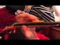 Violin Vibrato: Using the felt square