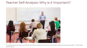Teacher Self-Analysis: Why is it Important? | ITTT TEFL BLOG
