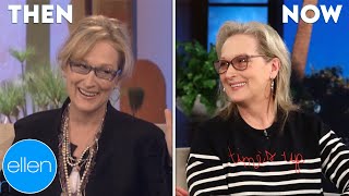 Then and Now: Meryl Streep’s First and Last Appearances on 'The Ellen Show'