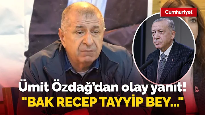 Erdoan, mit zda' hedef almt: zda'dan olay yant "Ba...