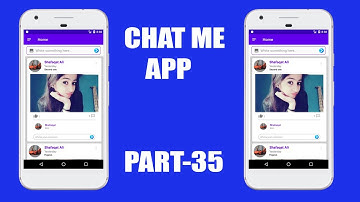 Chat Me App - 35 - Design Chat Activity - Material Design - Social Networking App
