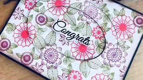 Floral Eclipse Card-Maymay Made It Design Team Video