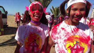 THE COLOR RUN  CAPE TOWN  فلوق احلى يوم في تاريخ كيب تاون |