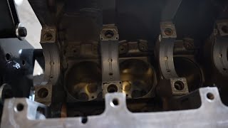 5.9 cummins main bearings: why the holes don't line up.