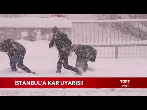 İstanbul'a Kar Yağışı Uyarısı!