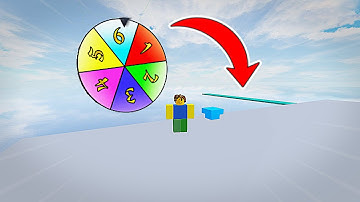 How to make a Working Spinning Wheel in Obby Creator! | SuperJ