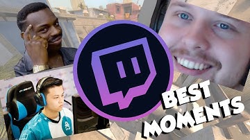 STEWIE2K 200IQ, JASONR INSANE 1V4 CLUTCH, 4K DEAG, ACES, CSGO TROLLS TABSEN... BEST OF TWITCH CSGO#1