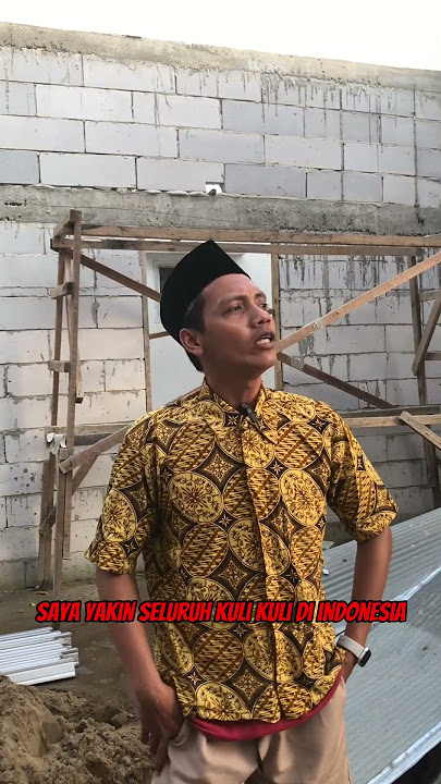 Tukang bangunan malu #inioko #lucu #komedikocak #malu #kuli