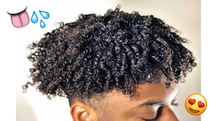 HOW TO GET CURLY HAIR FOR BLACK MEN