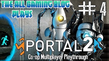 Portal 2 Co-Op Gameplay Walkthrough Part 4 | Victory Explosion