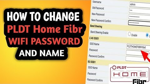 HOW TO CHANGE  WIFI PASSWORD OF PLDT HOME FIBER USING PHONE