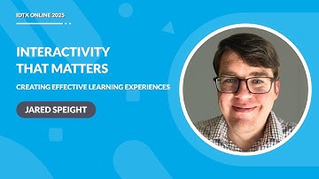 Interactivity That Matters   Creating Effective Learning Experiences