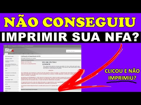 MEI - Como Acompanhar Liberação da Nota Fiscal Avulsa (NFA)