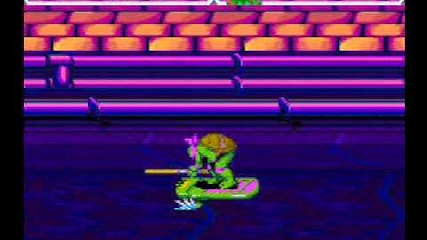 TMNT 4: Turtles in Time - Walkthrough [SNES] Part 3