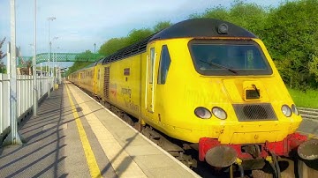 Class 43 New Measurement Train Climbs Up The 1 In 80 Out Of The Blackmore Vale On Thurs 7th May 2020