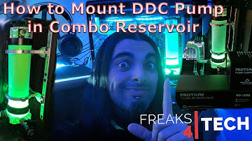 DDC pump reservoir combo guide w/ SC Protium & DDC KIT.