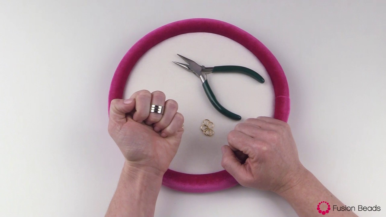 How to Use the Jump Ring Linking Ring to Open Jump Rings Beading