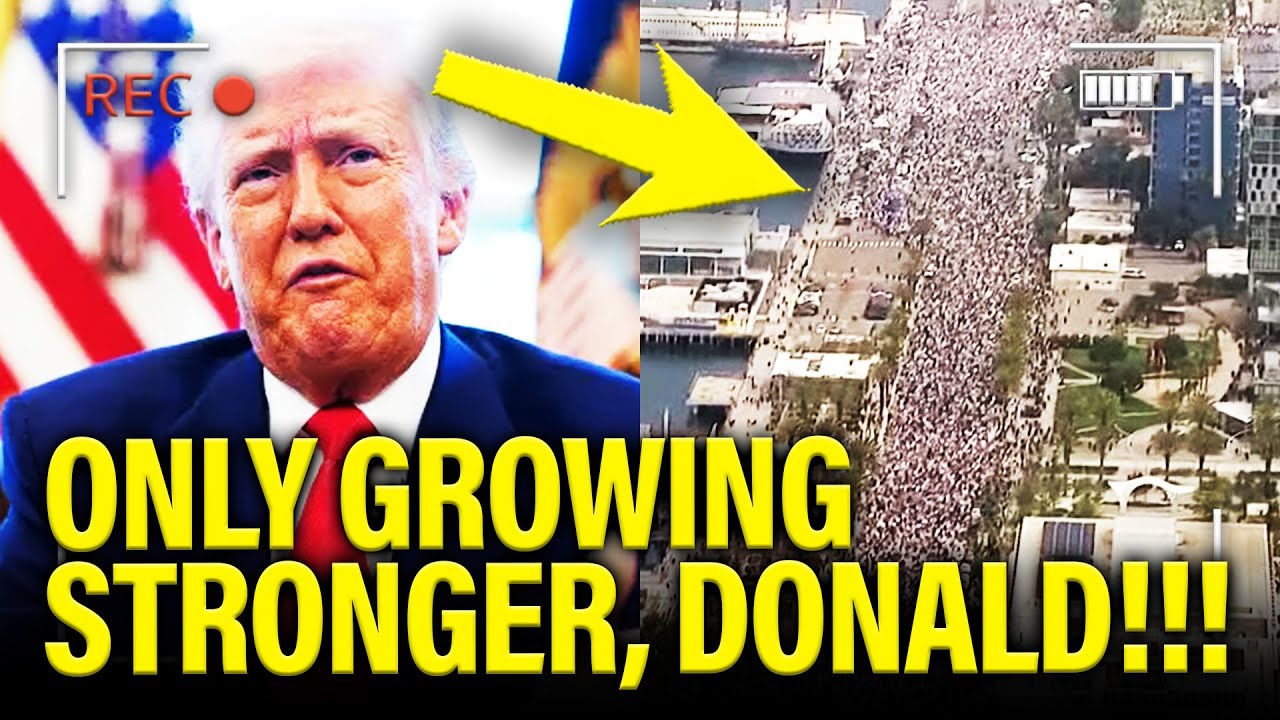 Trump PANICS as protests ERUPT WORLDWIDE