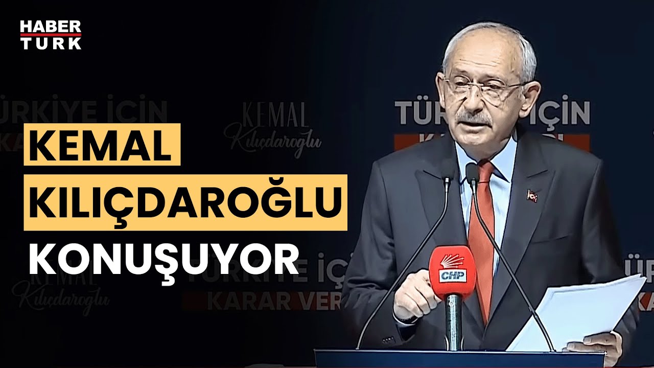 ⁣#CANLI - Cumhurbaşkanı Adayı Kemal Kılıçdaroğlu konuşuyor