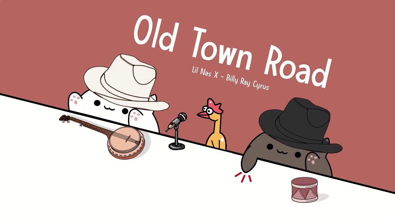 ⁣Bongo Cat - Old Town Road (Mr. Chicken)