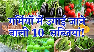 गर्मियों में घर पर उगाने के लिए टॉप 10 सब्जियाँ | Top 10 Summer Vegetables To Grow At Home In India screenshot 2