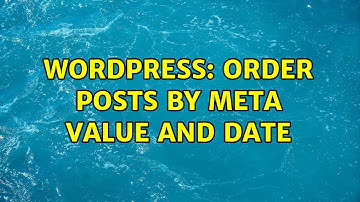 Wordpress: Order posts by meta value and Date