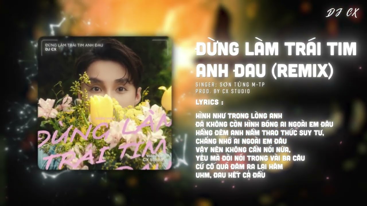 NG LM TRI TIM ANH AU REMIX - SN TNG M-TPDJ CX/ Audio Lyrics Video