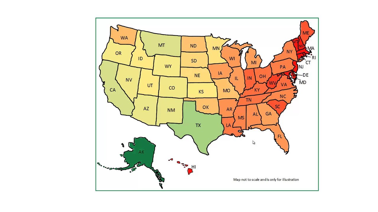 Excel Heat Map Chart Template