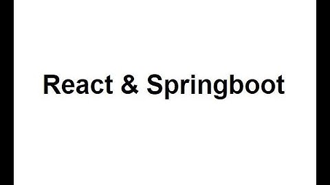 react 오프라인 23강 - Springboot Junit5 테스트(2/4)